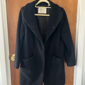 NEVER USED Aritzia Cocoon Coat New - Wool Cashmere Funnel-neck mid-length - XS